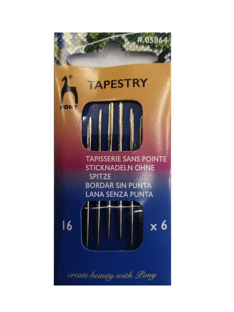 Βελόνες Για Κέντημα Χωρίς Μύτη Size 16