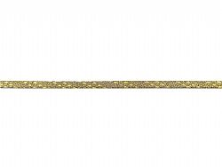 Δαντέλα Χρυσή  Νο 26  Φάρδος  0,5 cm