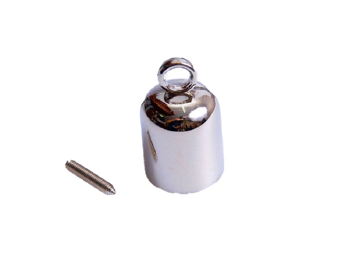 Καμπανάκι Μεταλλικό 20mm Large Νίκελ