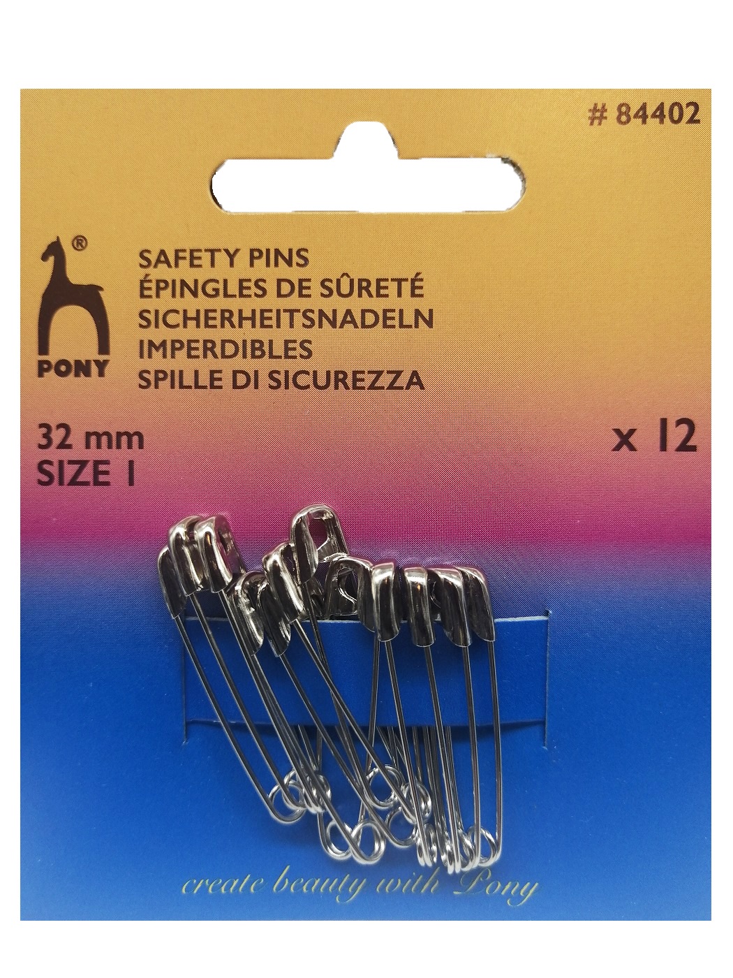 Παραμάνες Ασημί Size 1   32mm    12 τεμάχια