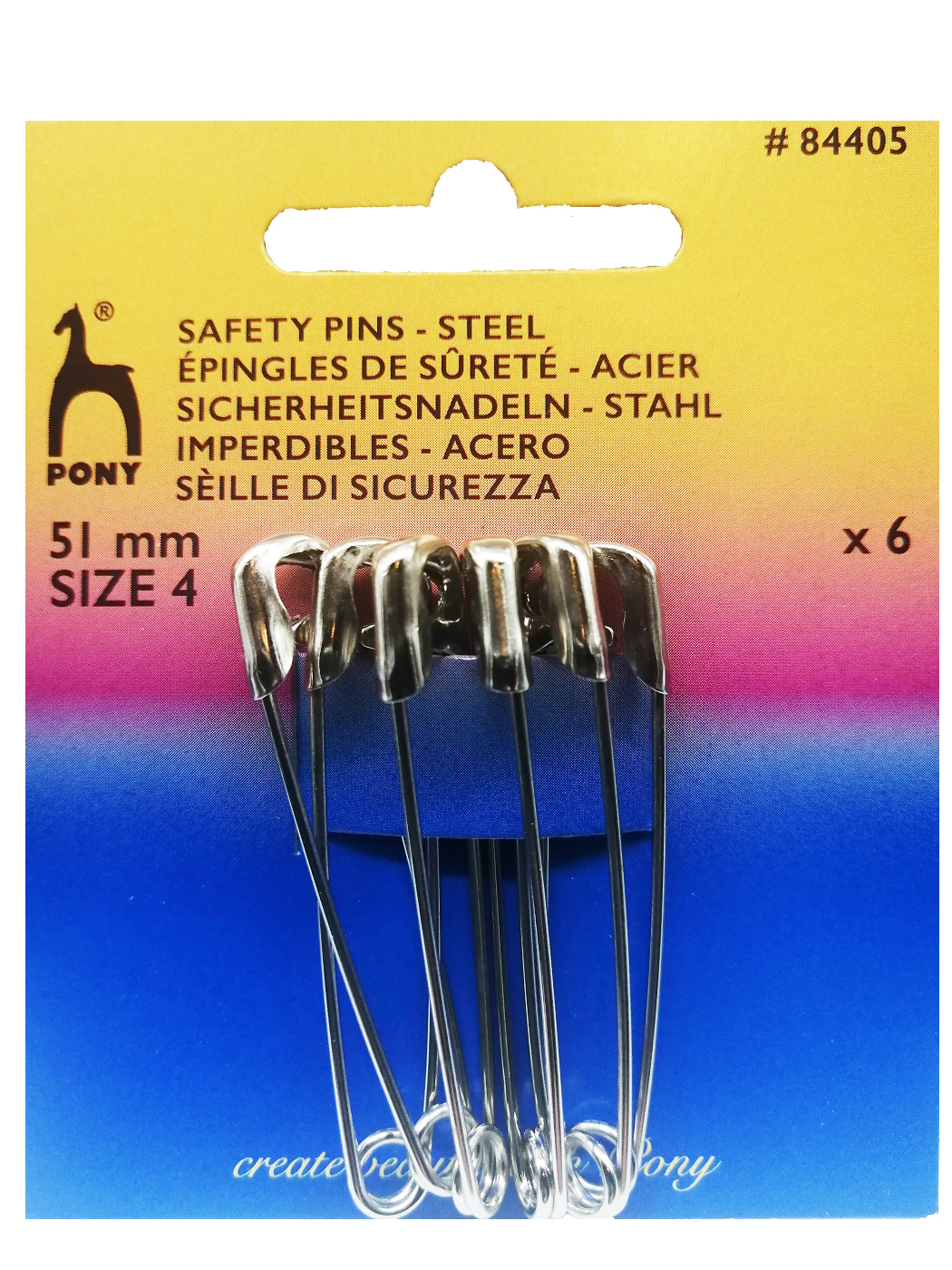 Παραμάνες Ασημί Size 4   51mm    6 τεμάχια