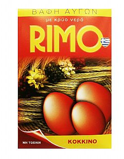 Βαφή Aυγών Rimo  - Χρώμα  Κόκκινο