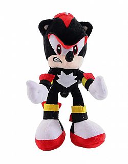 Λούτρινο Αρκουδάκι Shadow the Hedgehog Μαύρο  27 cm