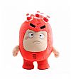 Λούτρινο Αρκουδάκι Oddbods Fuse  Κόκκινο  24 cm