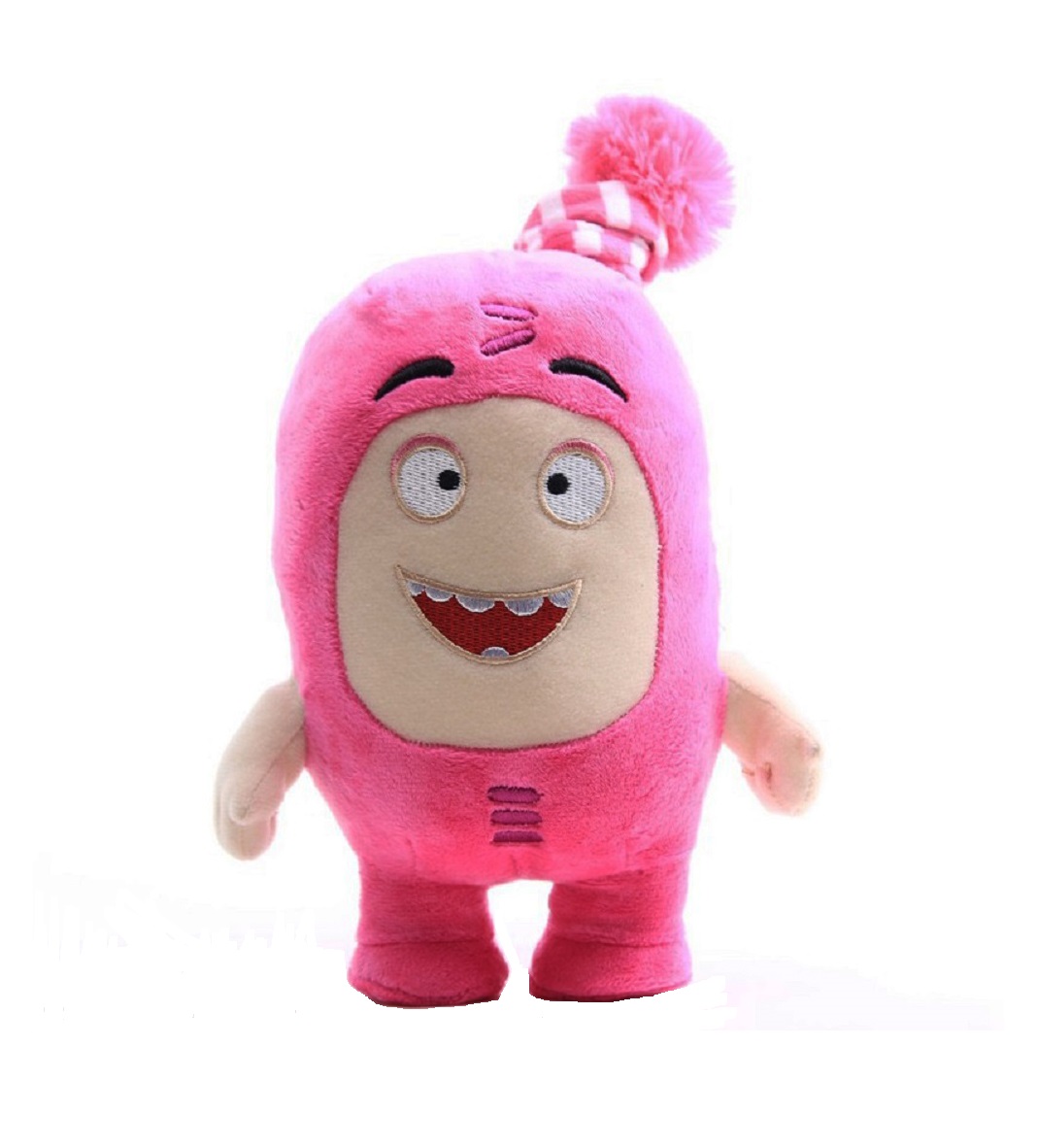 Λούτρινο Αρκουδάκι Oddbods Newt  Ροζ  24 cm