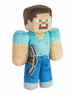 Λούτρινο Αρκουδάκι Minecraft Steve 32 cm