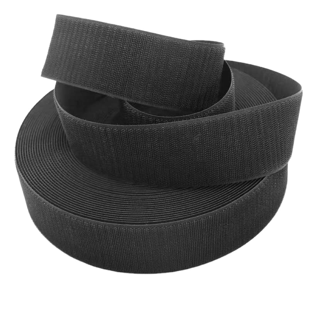  Velcro Ταινία - (Χριτς Χρατς)Μαύρο Σκληρό 5cm  Ραφτό