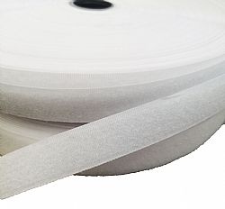  Velcro Ταινία - (Χριτς Χρατς)Λευκό  Μαλακό 5 cm Ραφτό