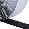 Velcro Ταινία - (Χριτς Χρατς) Μαύρο Σκληρό 2,5cm  Αυτοκόλλητο