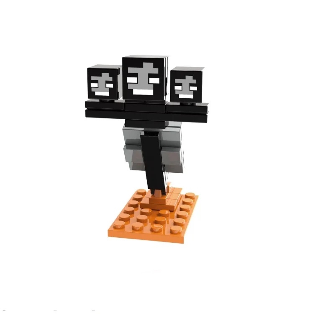 Συλλεκτική Φιγούρα Minecraft  Wither Skeleton heads. XH1567  8cm