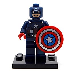 Συλλεκτική Φιγούρα Super Heroes  WM1752   Captain America  4,5 cm