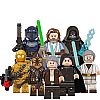 Συλλεκτική Φιγούρα Star Wars  WM6091 Luke Skywalker   4,5 cm