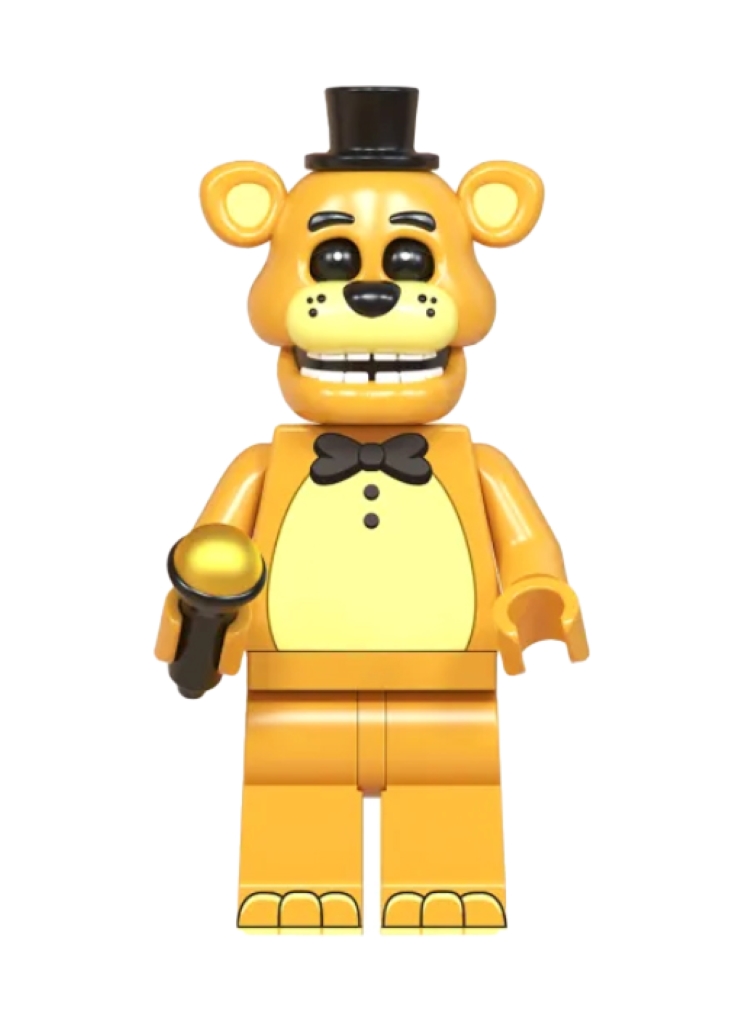 Συλλεκτική Φιγούρα Five Nights At Freddy's  WM835 Golden Freddy  4,5 cm