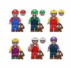Τουβλάκια - Συλλεκτικές Φιγούρες-Super Mario 