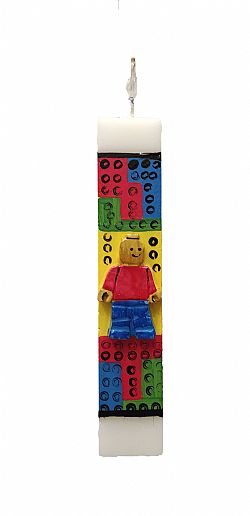 Πασχαλινή λαμπάδα Lego 25x4x2cm