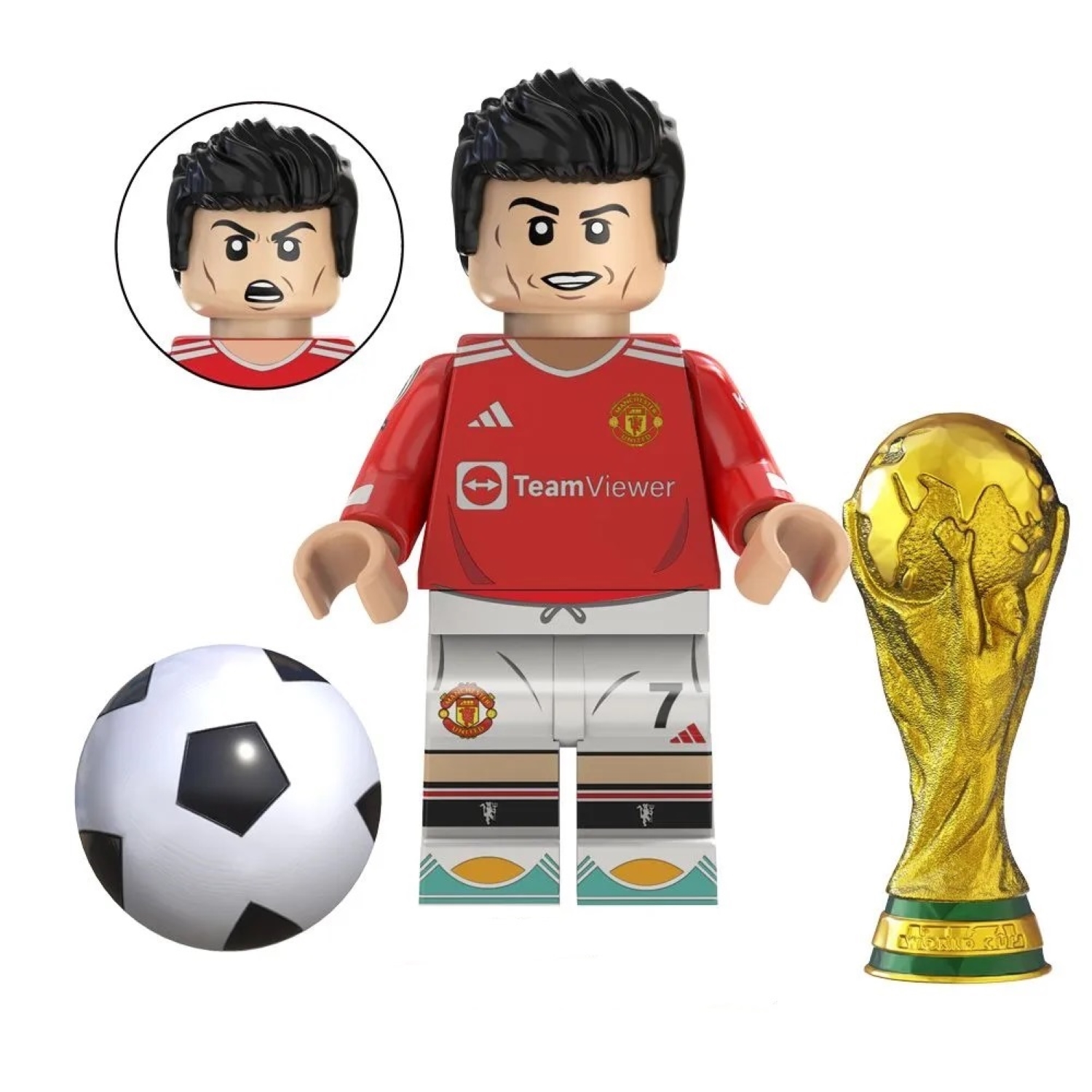 Συλλεκτική Φιγούρα Cristiano Ronaldo Manchester United TV7017   4,5 cm
