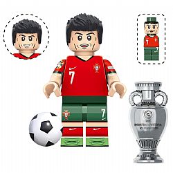 Συλλεκτική Φιγούρα Cristiano Ronaldo Portugal  European Championship  TV7051  4,5 cm