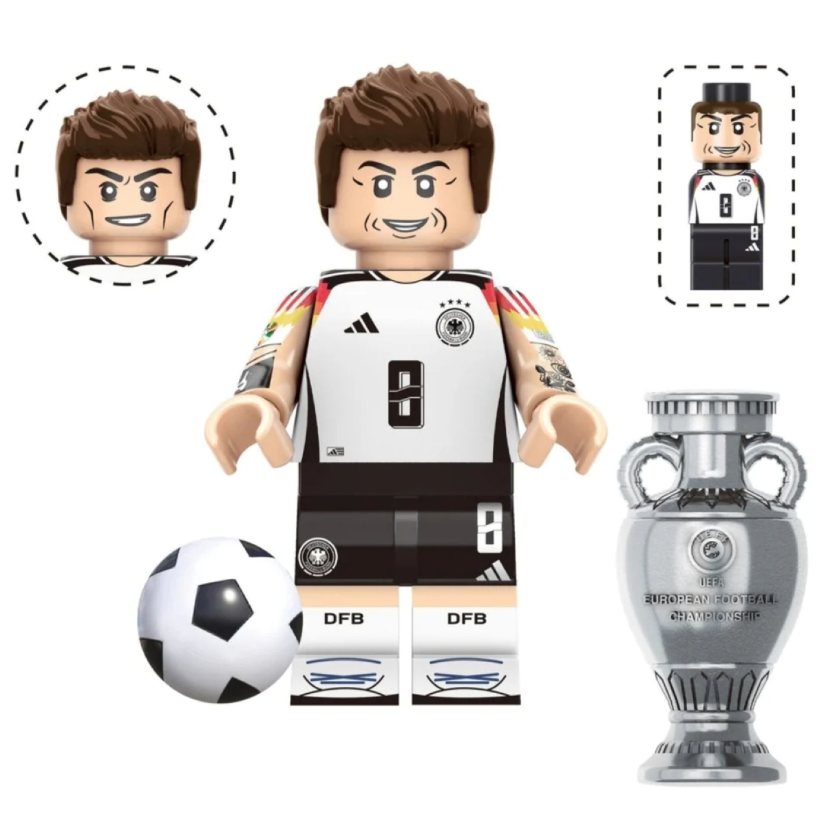 Συλλεκτική Φιγούρα Toni Kroos Germany  European Championship  TV7053  4,5 cm