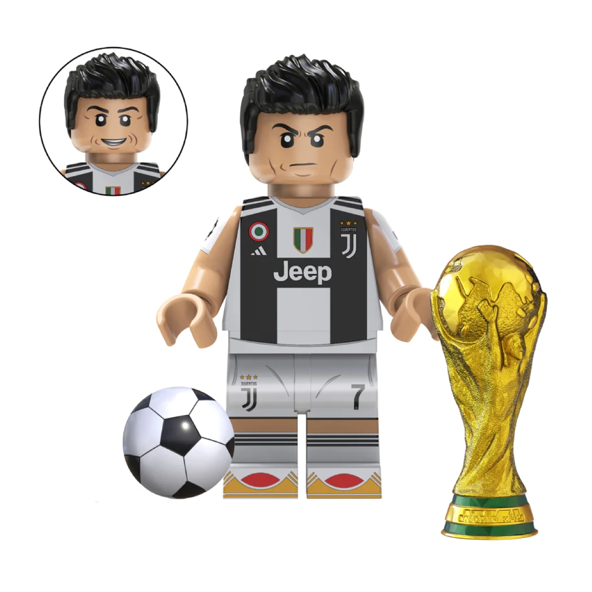 Συλλεκτική Φιγούρα Cristiano Ronaldo Juventus  TV7033  4,5 cm