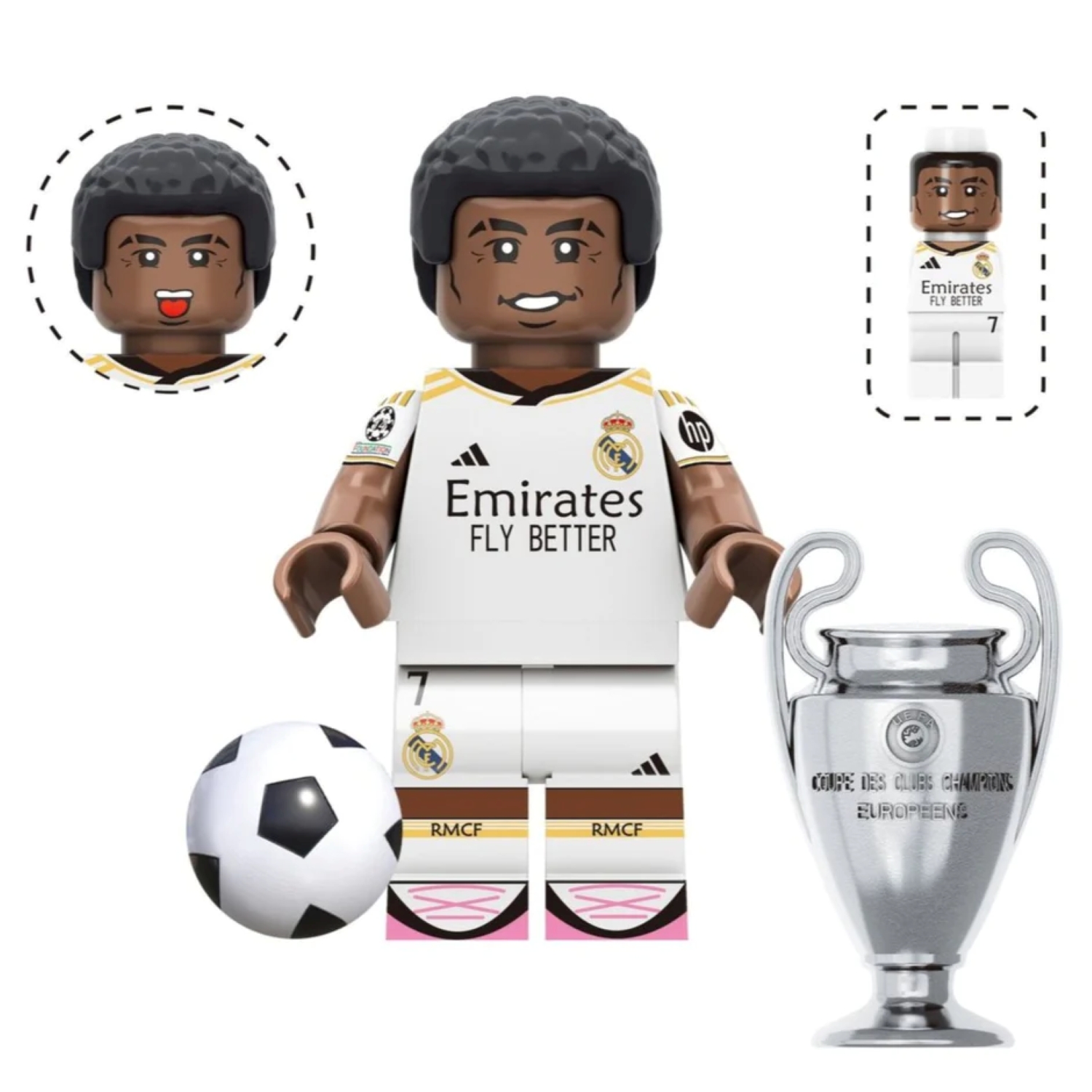 Συλλεκτική Φιγούρα Vinicius Junior Real Madrid  TV7050  4,5 cm