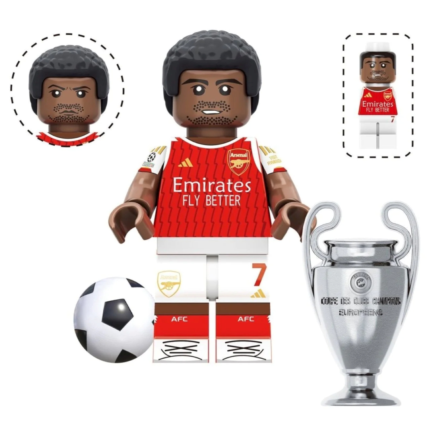 Συλλεκτική Φιγούρα Bukayo Saka Arsenal  TV7044  4,5 cm