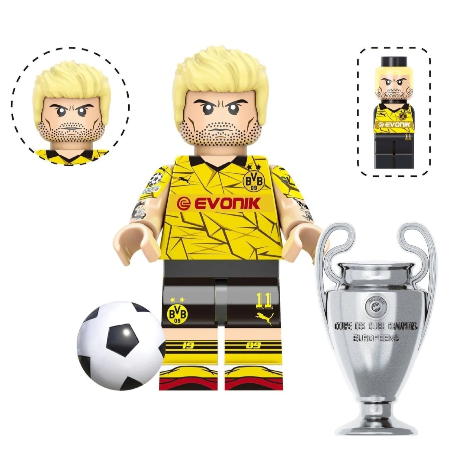 Συλλεκτική Φιγούρα Marco Reus  Dortmund  TV7047  4,5 cm