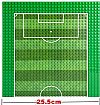 Βάση Για Φιγούρες Γήπεδο Ποδοσφαίρου 25X25 cm Με Τέρμα