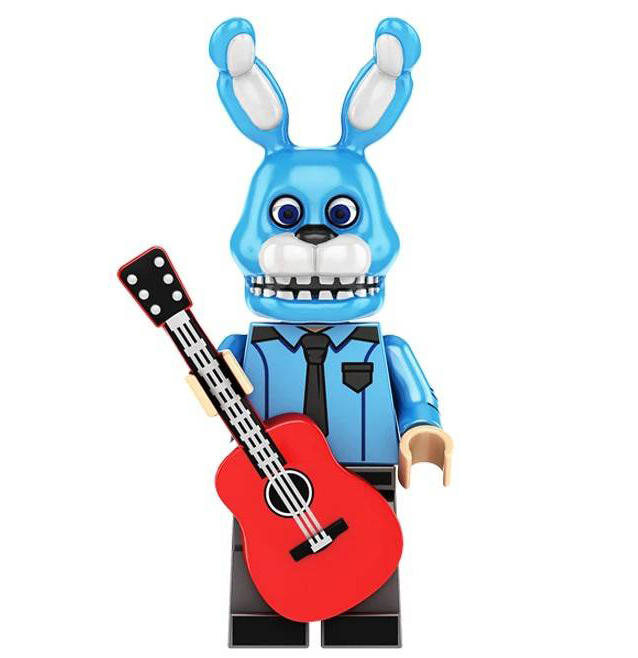 Συλλεκτική Φιγούρα Five Nights At Freddy's  KF1706   Night Guard/Bonnie  4,5 cm