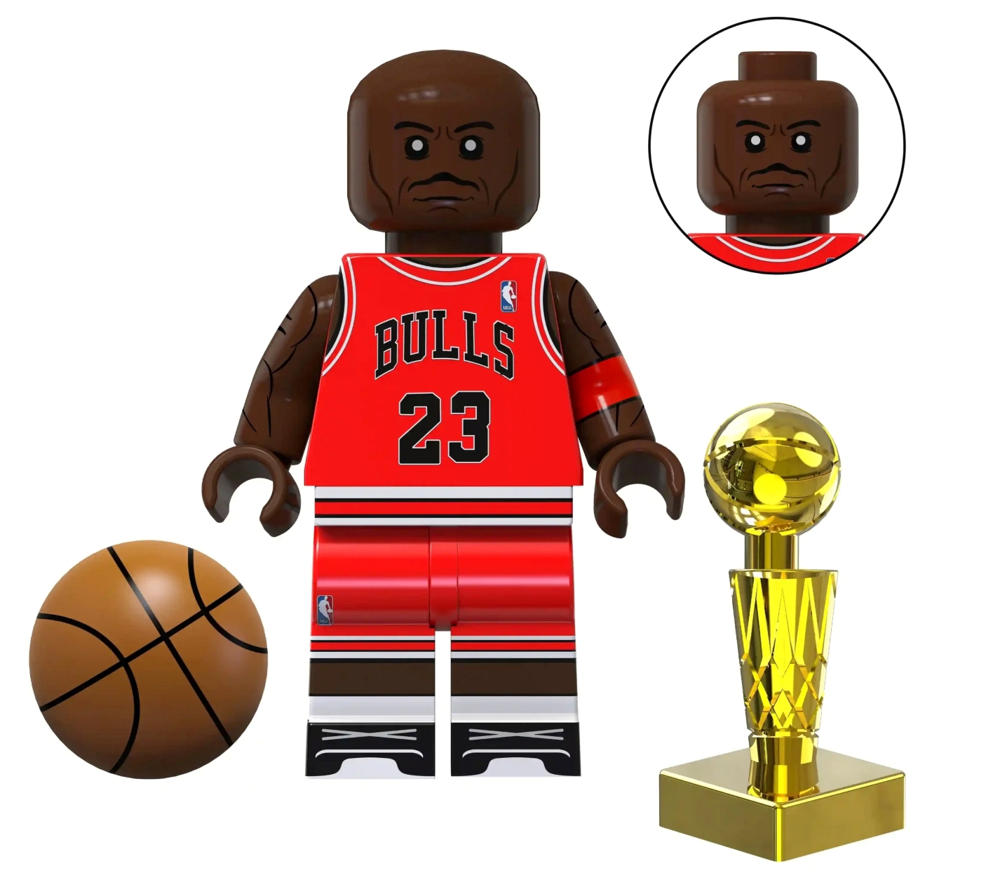 Συλλεκτική Φιγούρα   Michael Jordan [Bulls] Red Jersey TV7065  4,5 cm