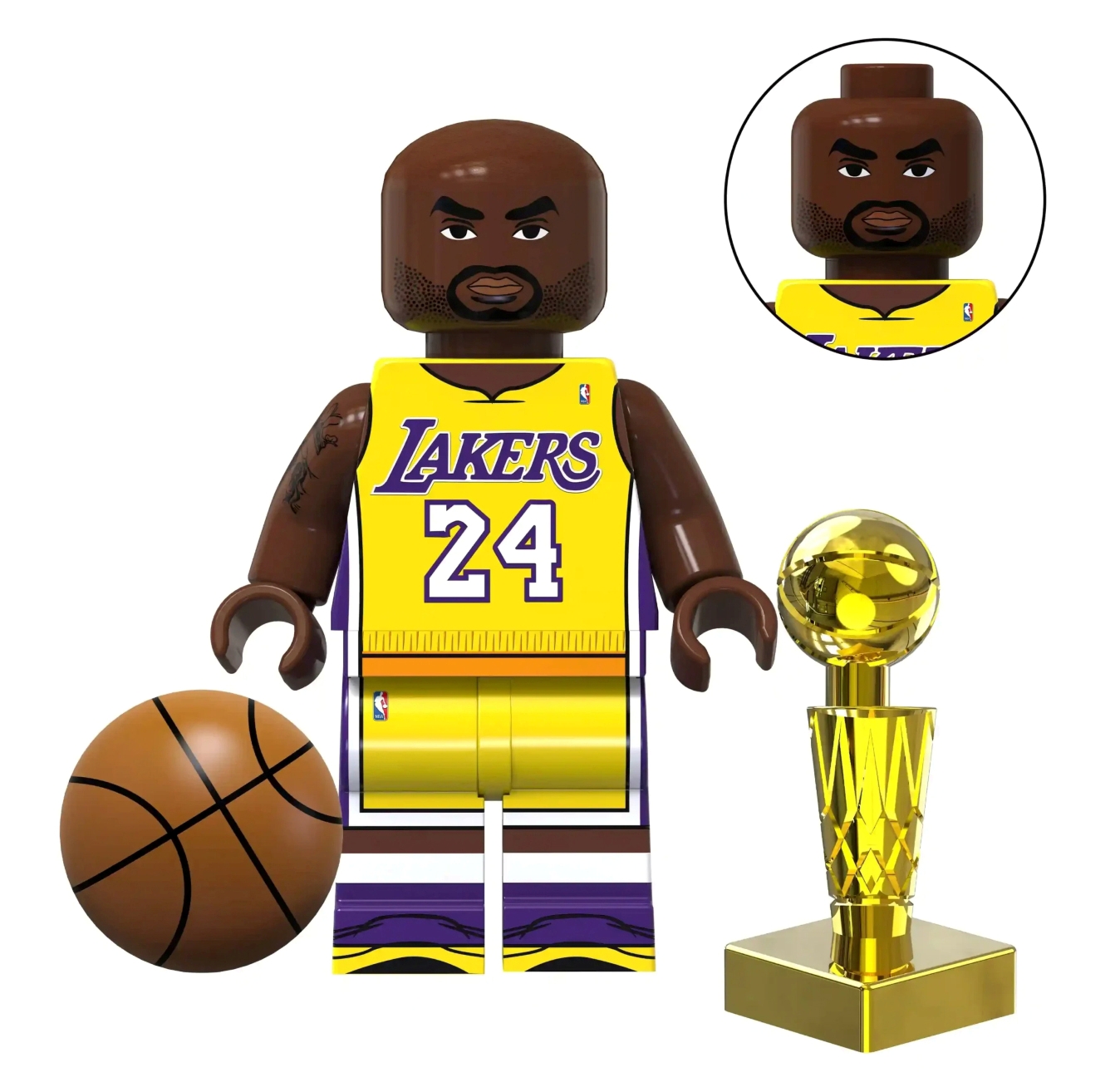 Συλλεκτική Φιγούρα  Kobe Bryant Lakers Yellow Jersey TV7062 4,5 cm