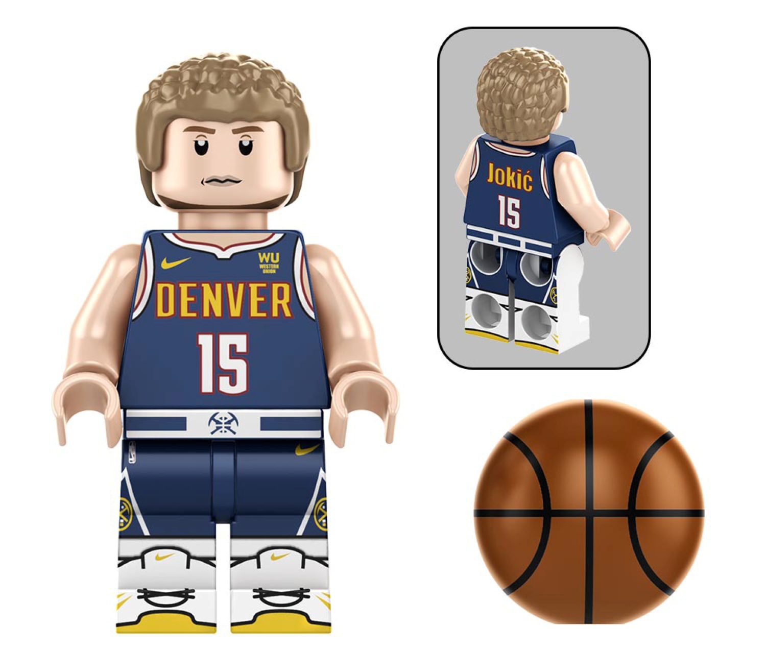 Συλλεκτική Φιγούρα   Nikola Jokic Denver Nuggets  DZ154  4,5 cm