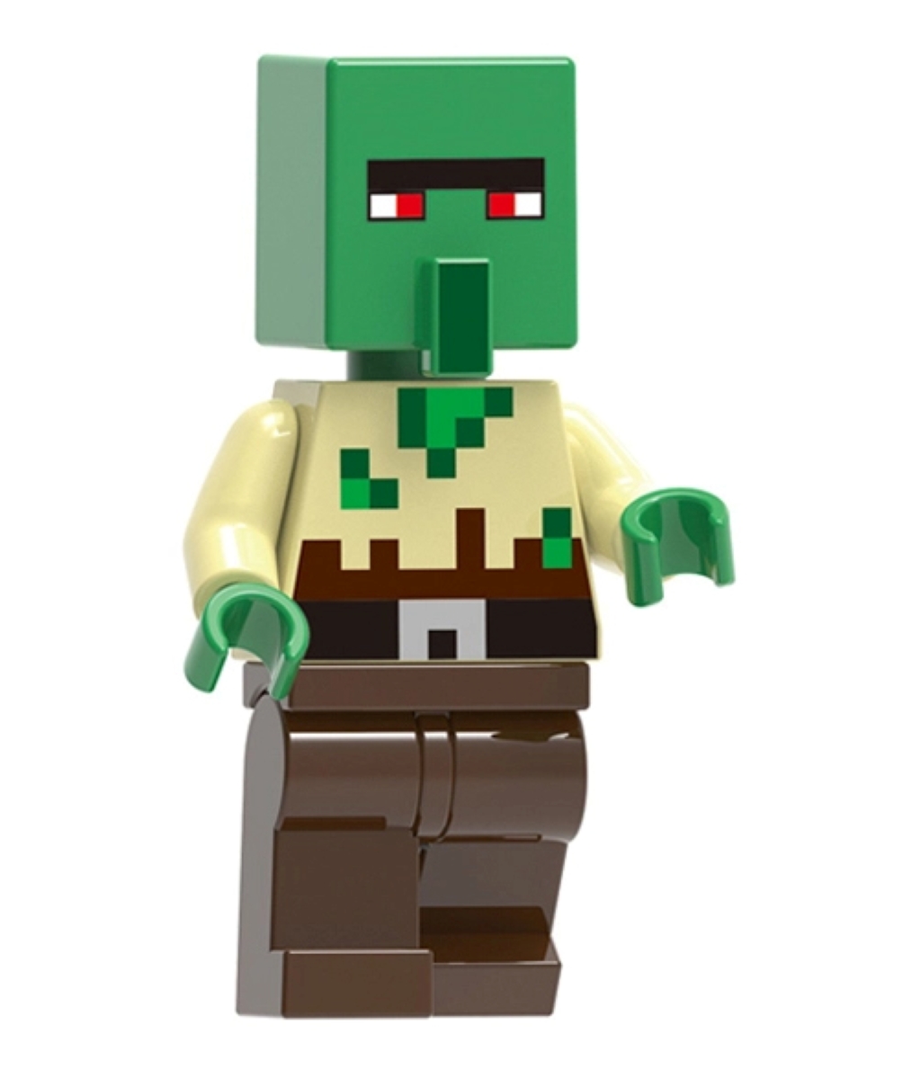 Συλλεκτική Φιγούρα Minecraft  Zombie Villager G0035  4,5 cm