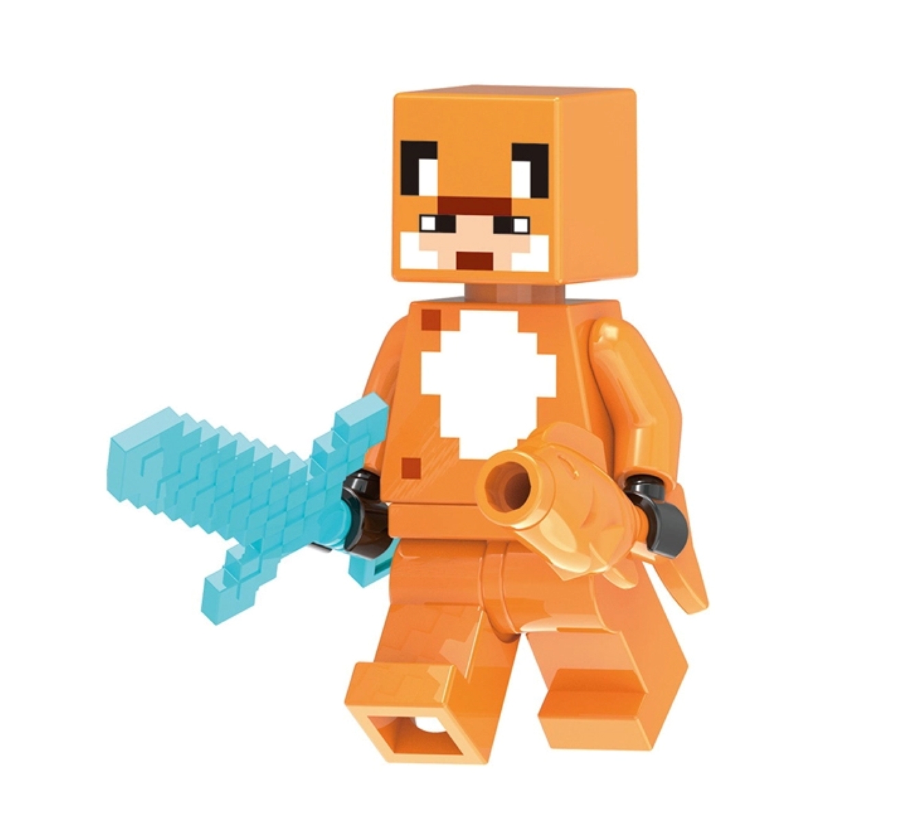 Συλλεκτική Φιγούρα Minecraft  Fox  G0038  4,5 cm