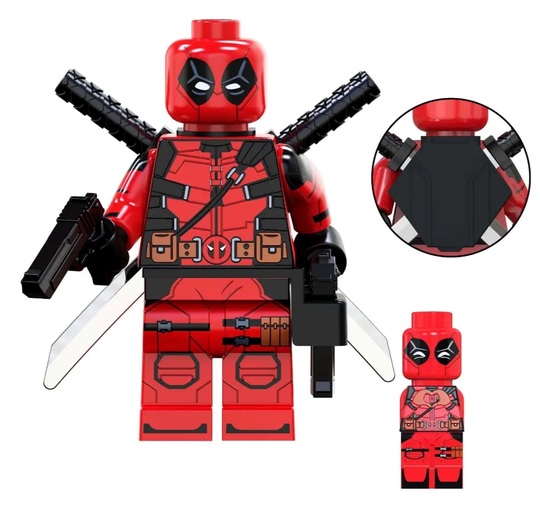 Συλλεκτική Φιγούρα Super Heroes   TV1022  Deadpool  4,5 cm